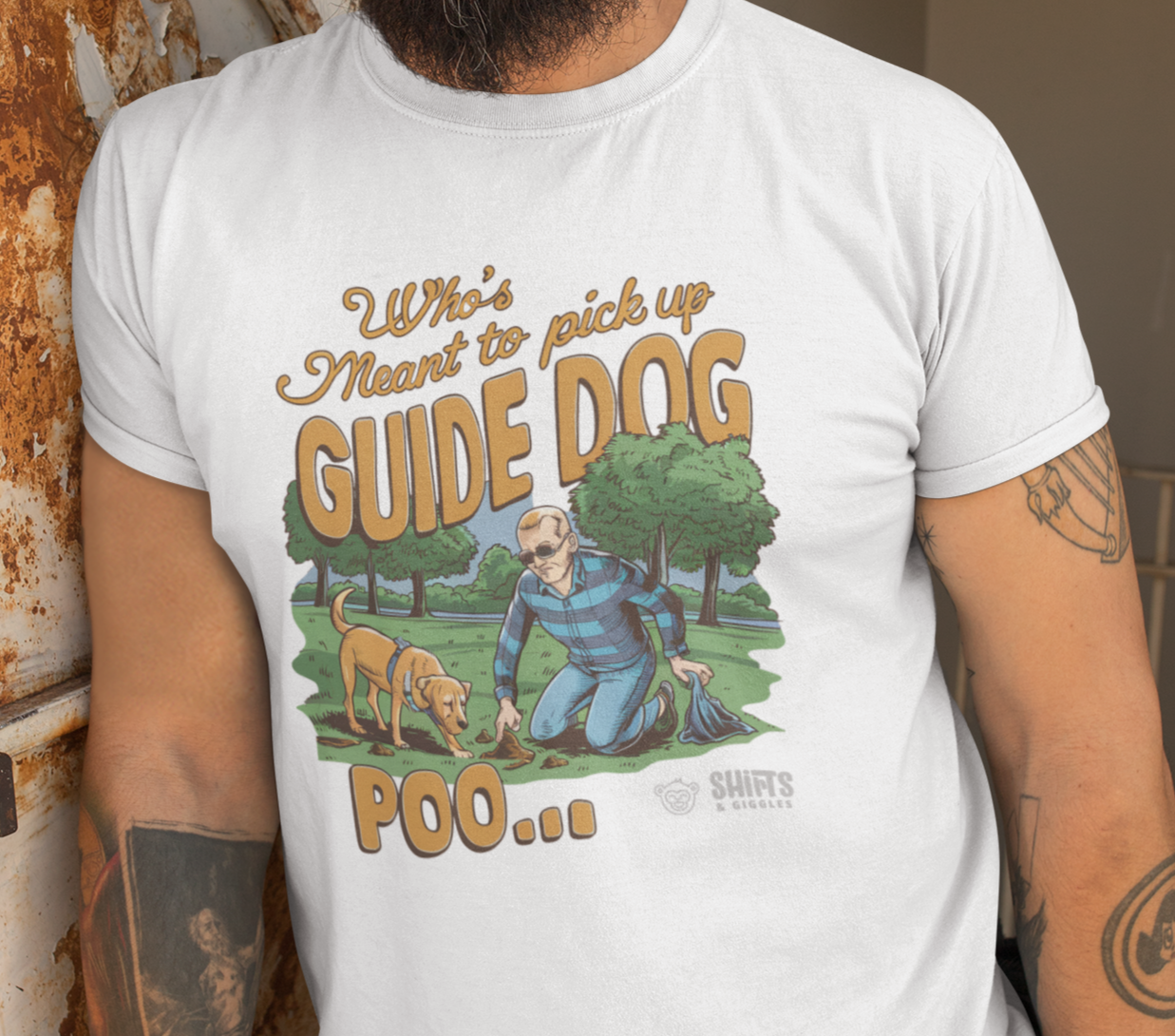 who picks up guide dog poo?