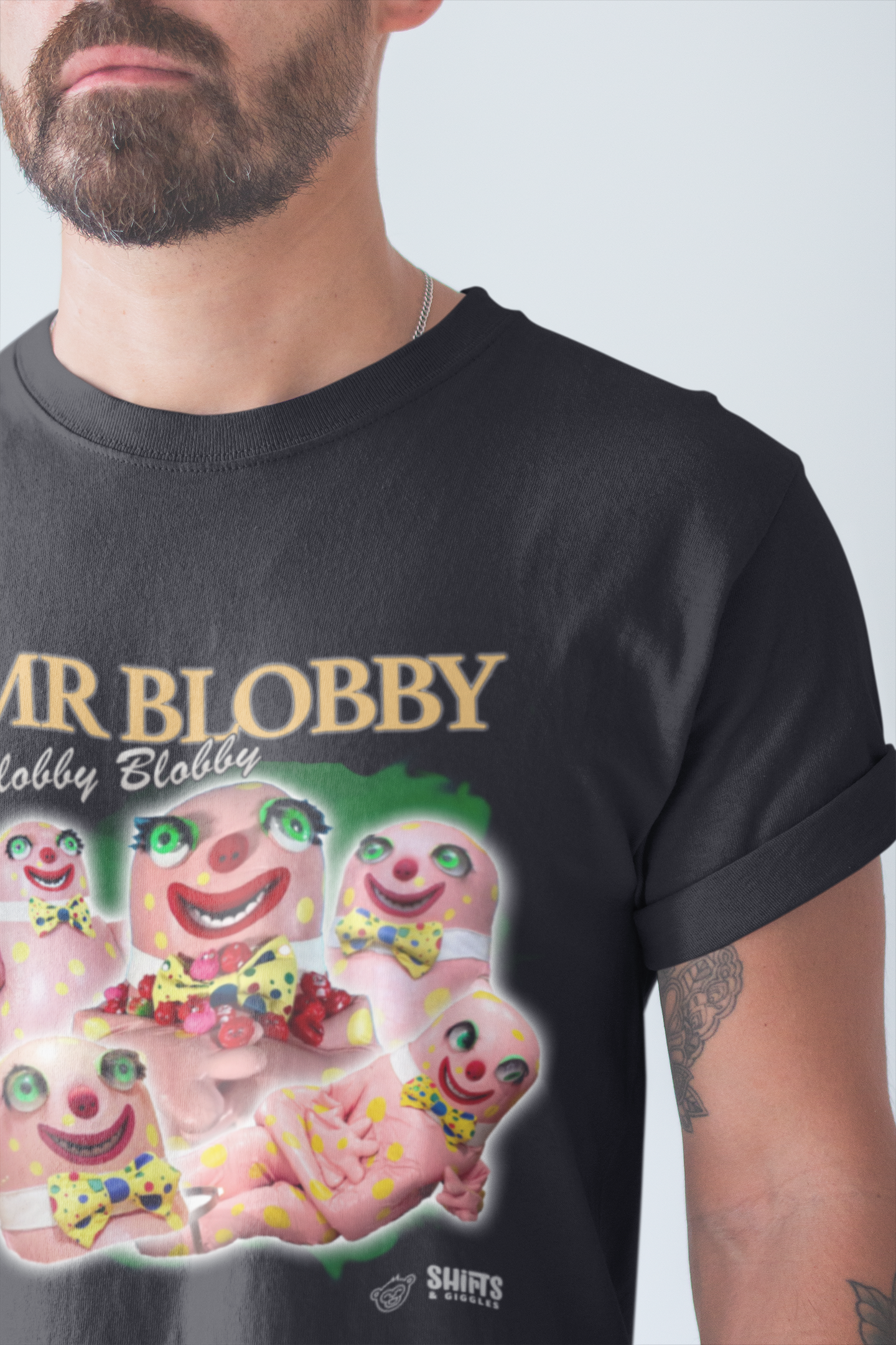 cult hero - mr blobby t-shirt