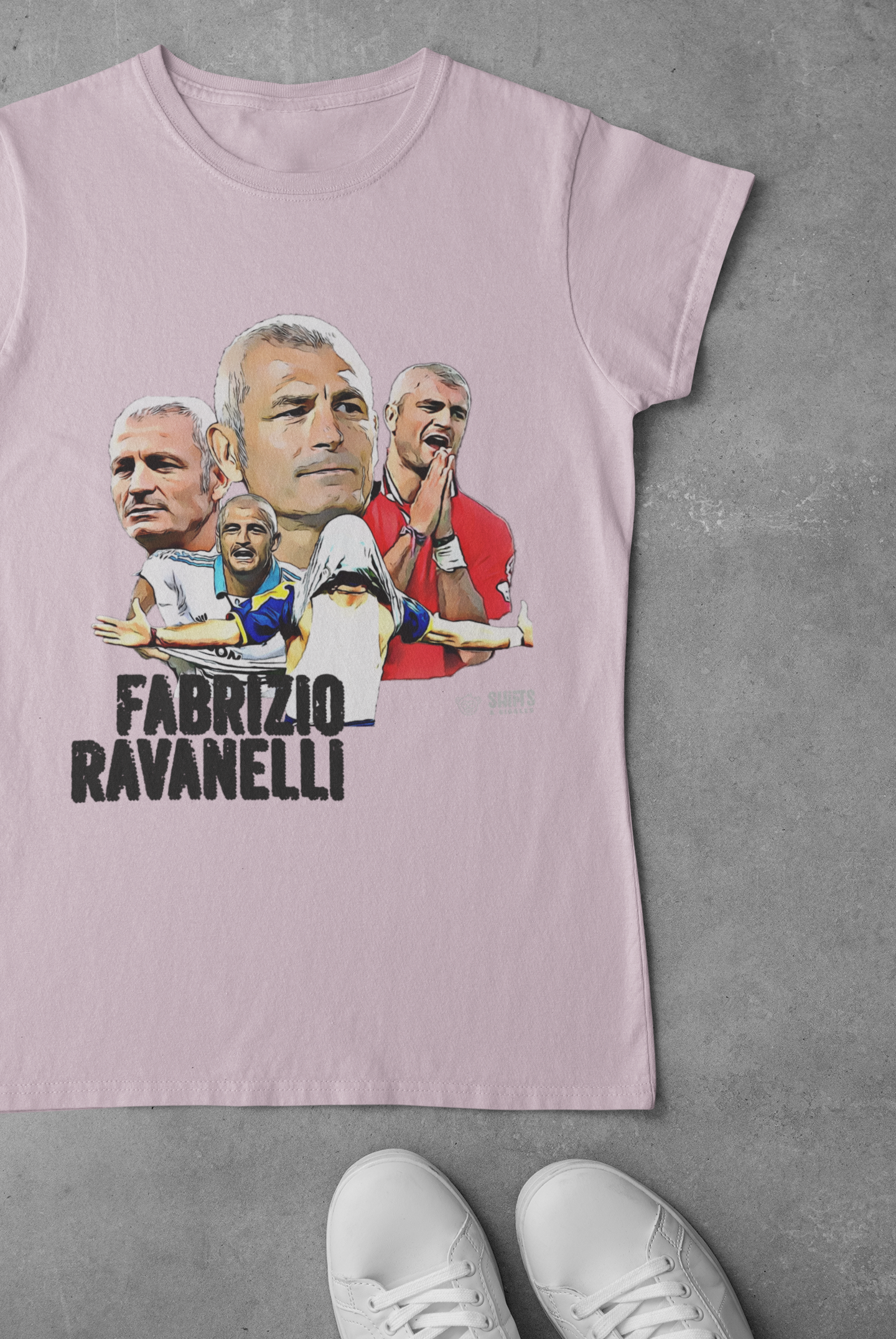 fabrizio ravinelli - football cult hero t-shirt