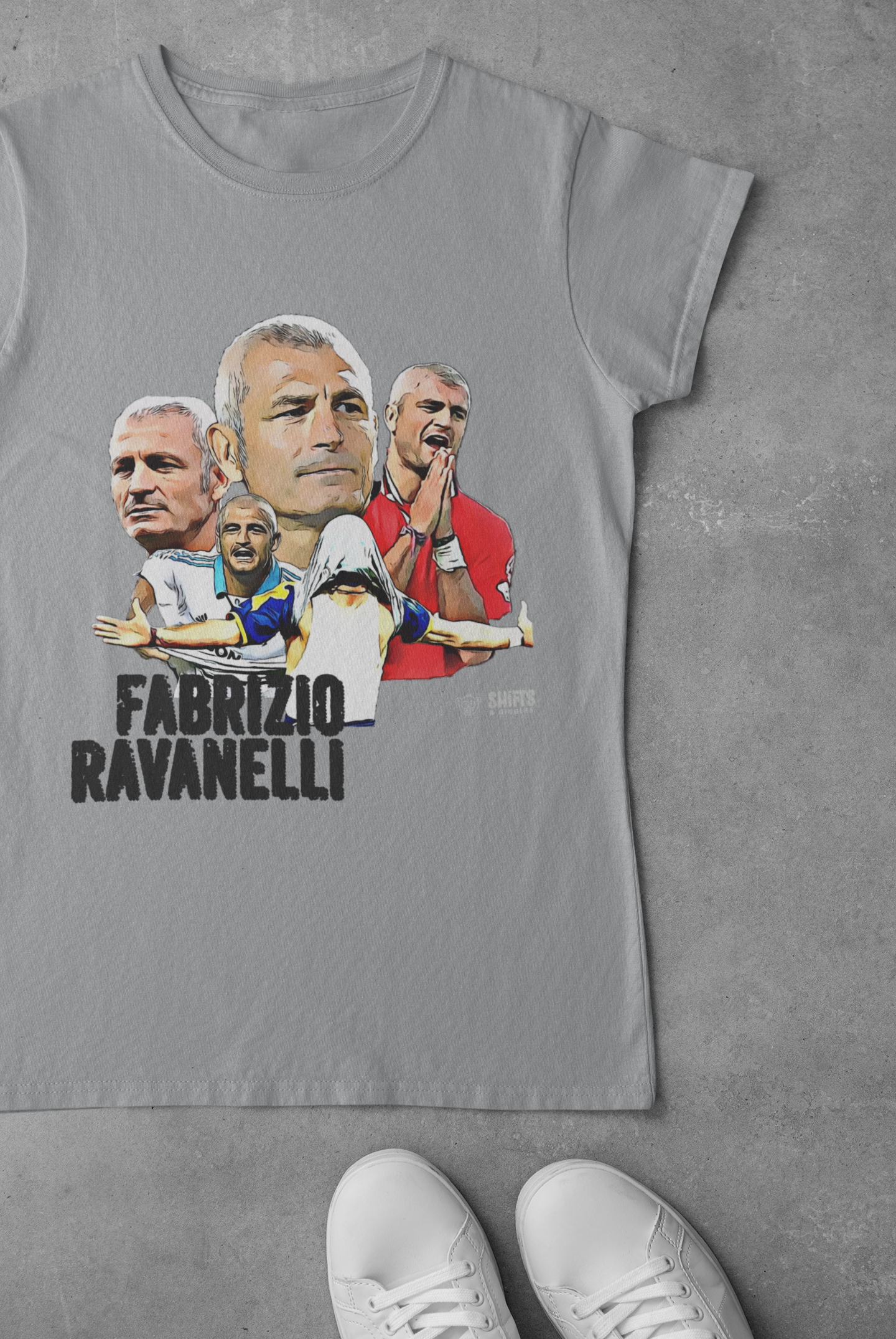 fabrizio ravinelli - football cult hero t-shirt