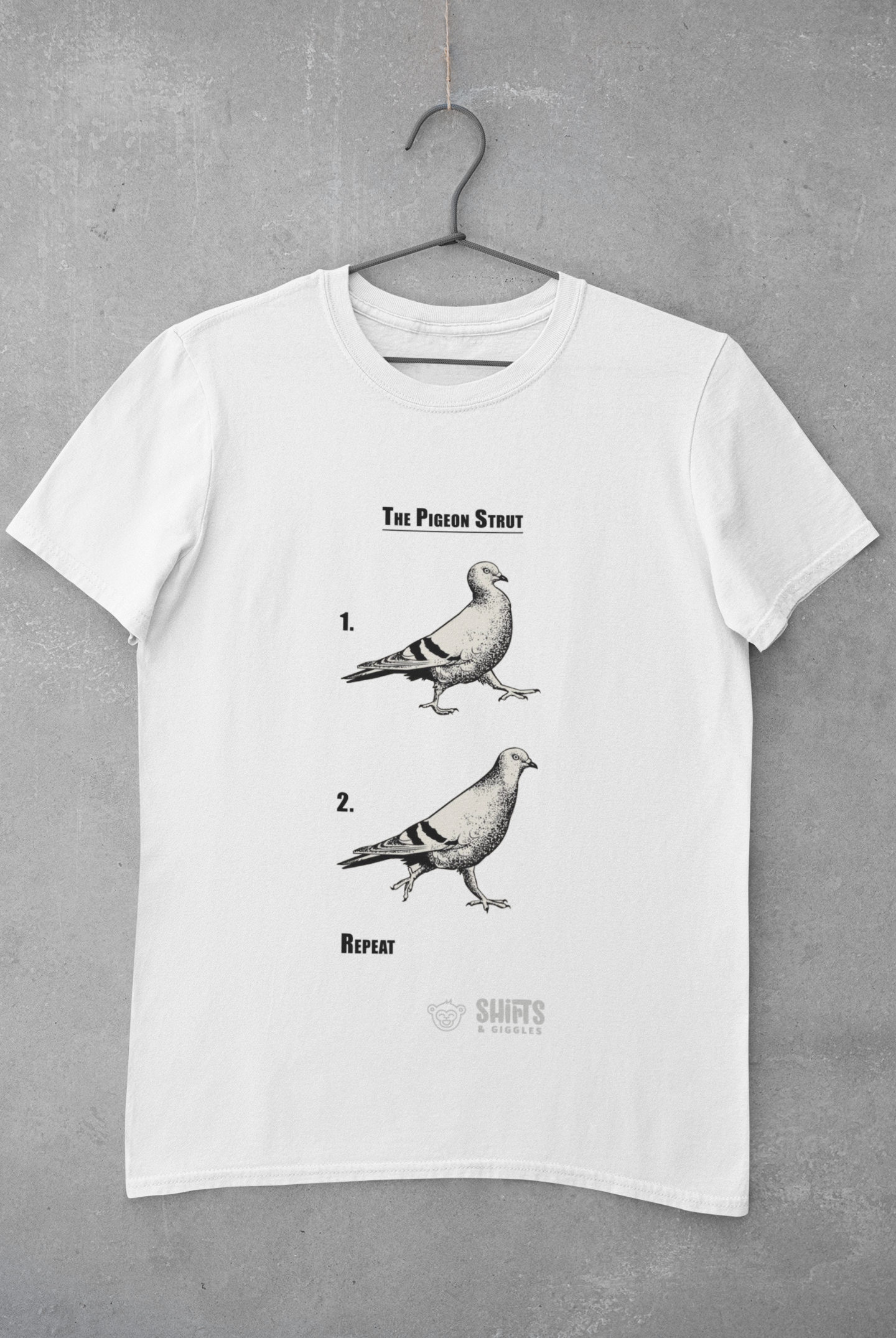 pigeon strut instructions