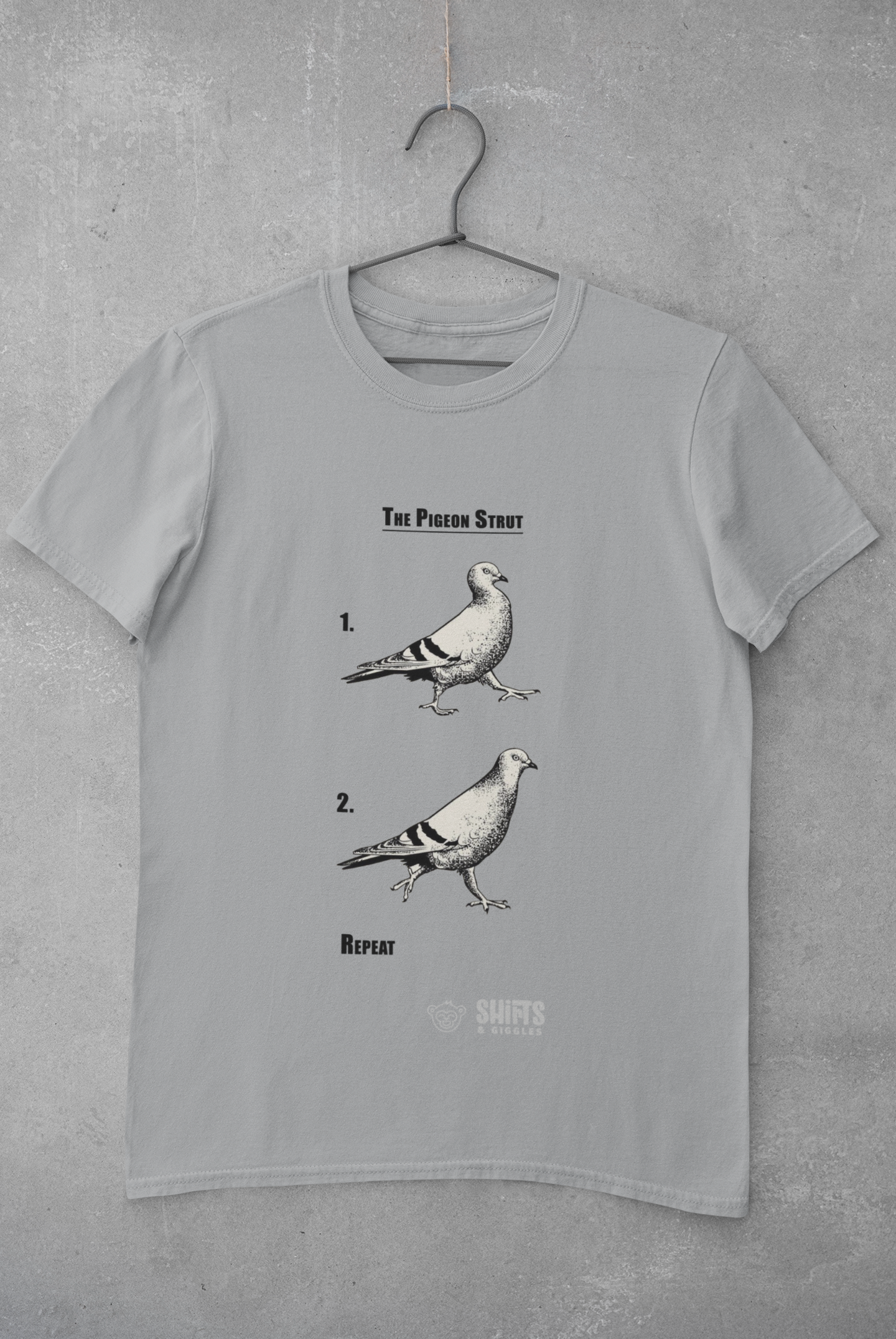 pigeon strut instructions