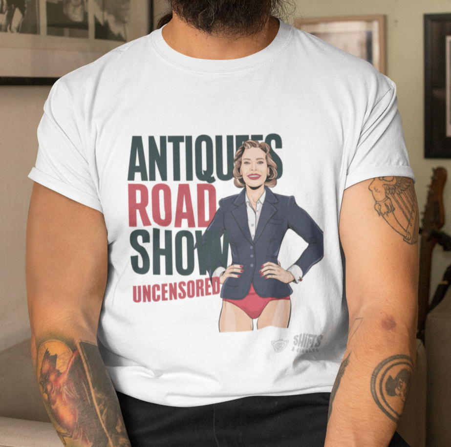 antiques roadshow - uncensored t-shirt