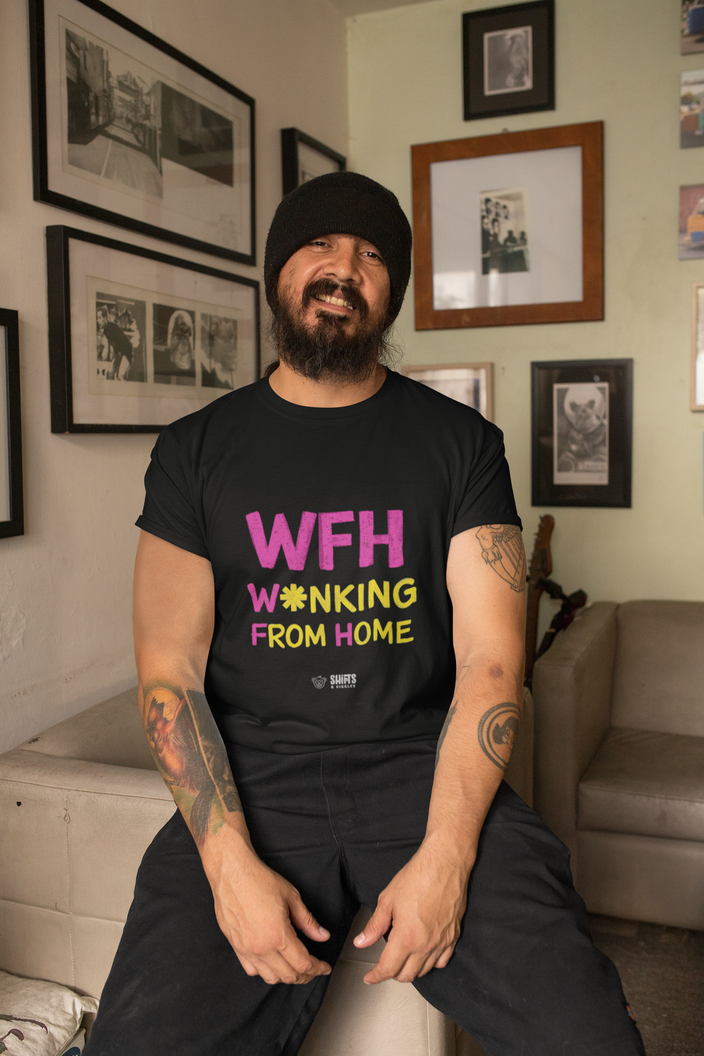 wfh - w*nking from home