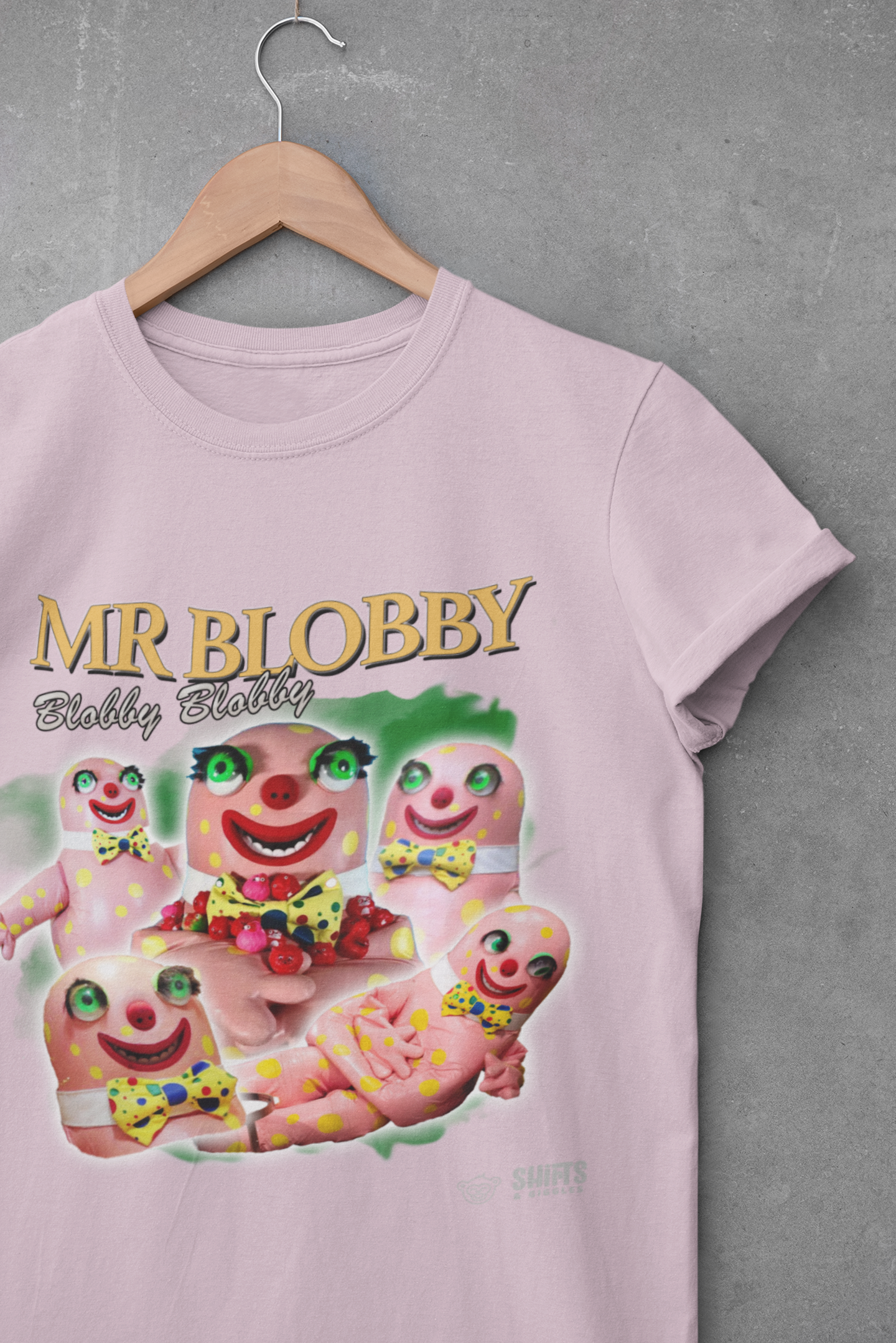 cult hero - mr blobby t-shirt