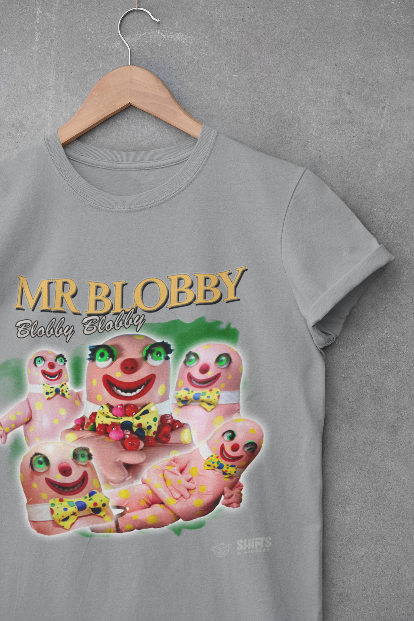 cult hero - mr blobby t-shirt