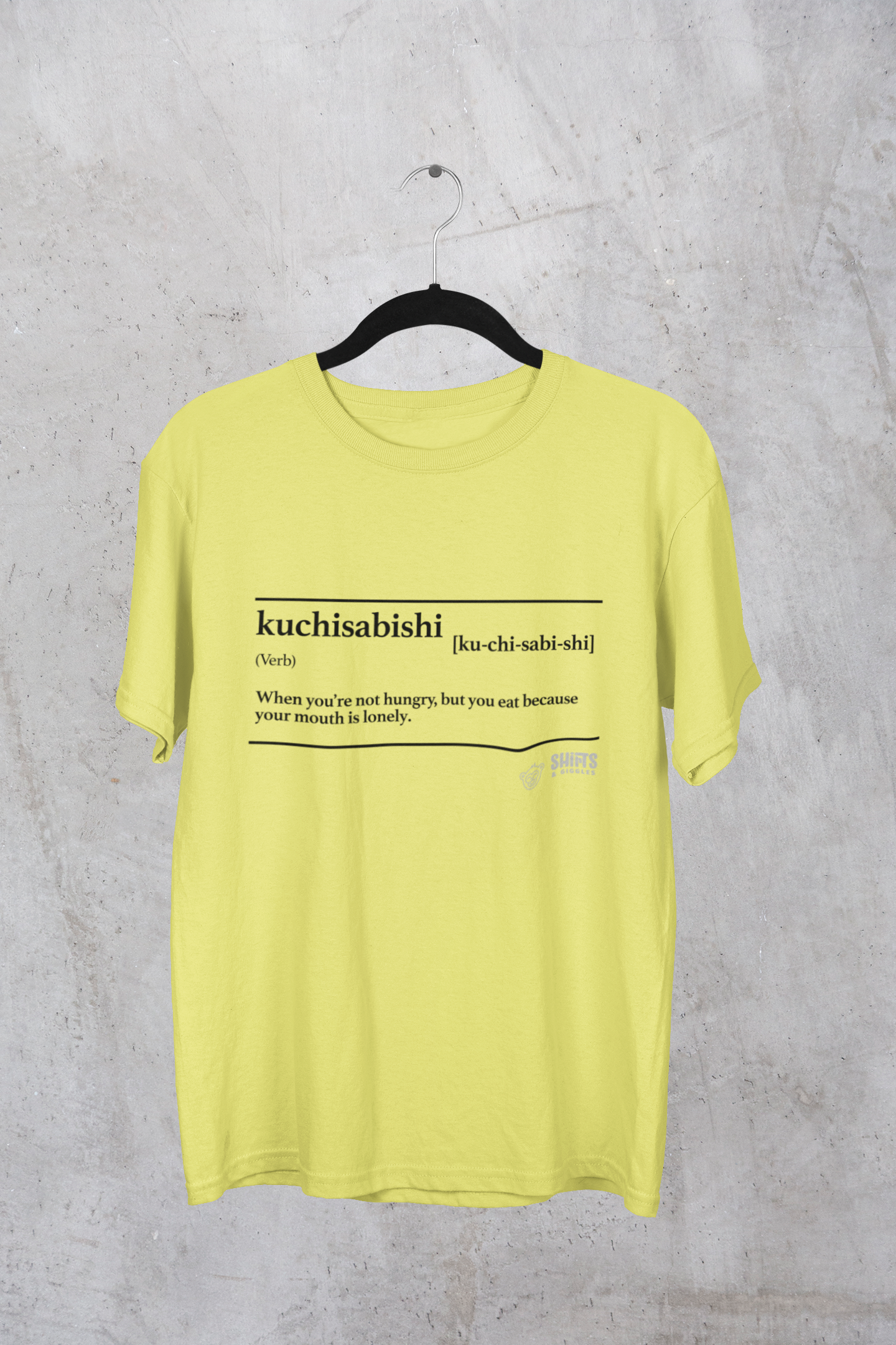 definition - 'kuchisabishii' t-shirt