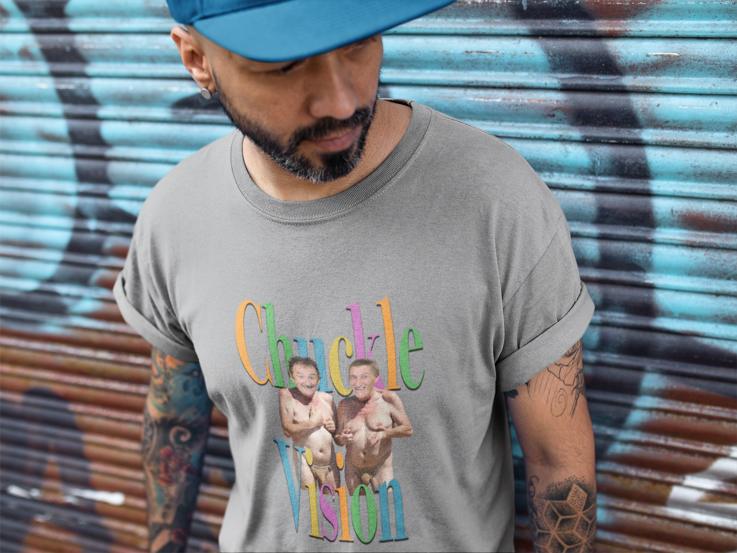 chuckle brothers - chuckling in the nude t-shirt