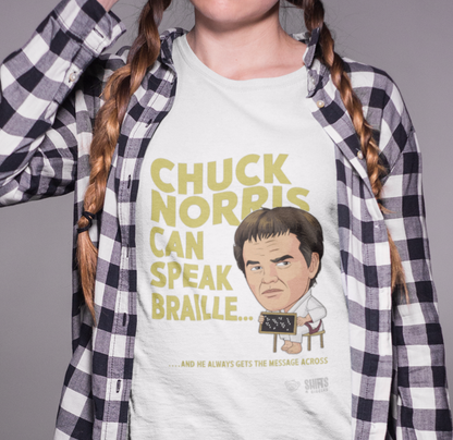 Chuck Norris - Braille T-Shirt