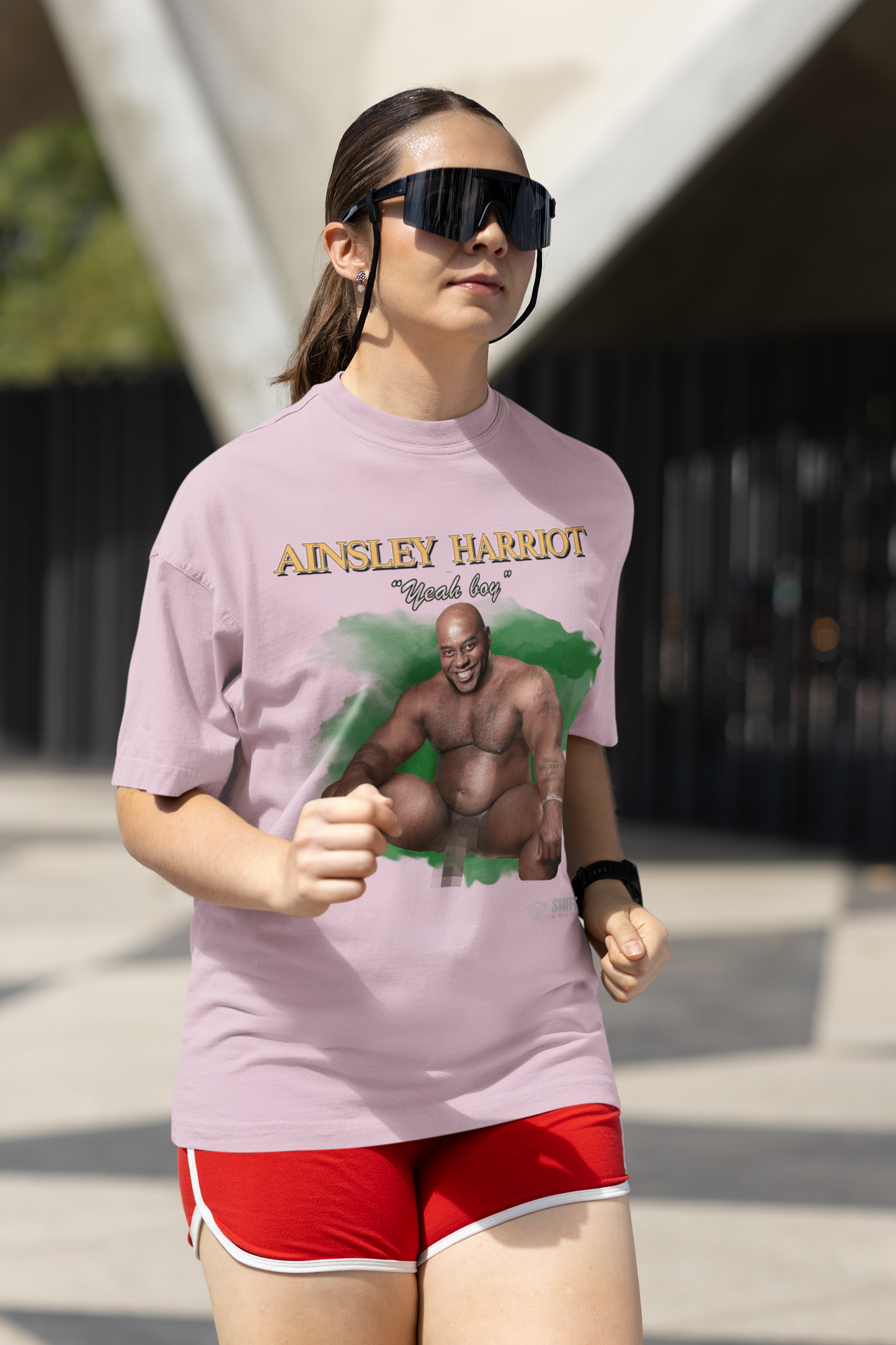 ainsley harriott - schlong t-shirt