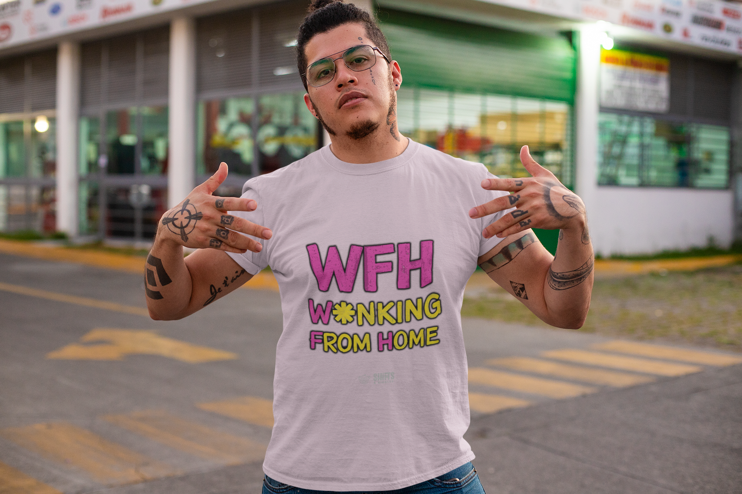 wfh - w*nking from home